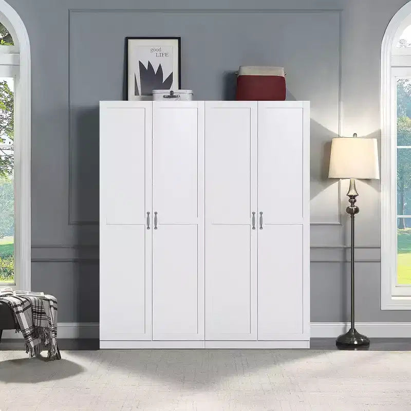 Set di 2 armadietti portaoggetti a 4 ripiani Hopkins Modern - Manhattan Comfort