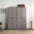 Set di 2 armadietti portaoggetti a 4 ripiani Hopkins Modern - Manhattan Comfort