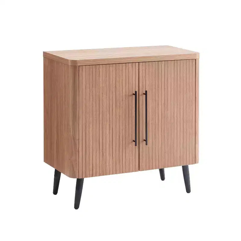 Manhattan Comfort Jodie Mobiletto d'Appoggio Moderno Mid-Century con 2 Ripiani