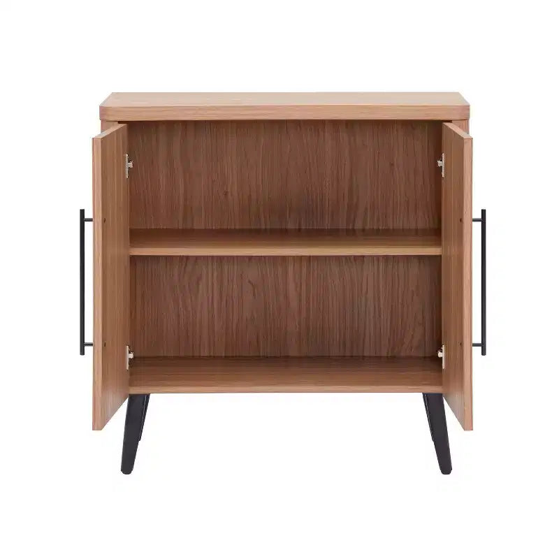 Manhattan Comfort Jodie Mobiletto d'Appoggio Moderno Mid-Century con 2 Ripiani