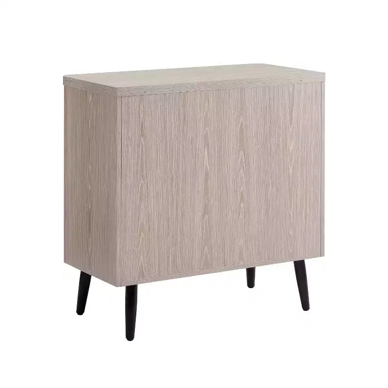 Manhattan Comfort Jodie Mobiletto d'Appoggio Moderno Mid-Century con 2 Ripiani