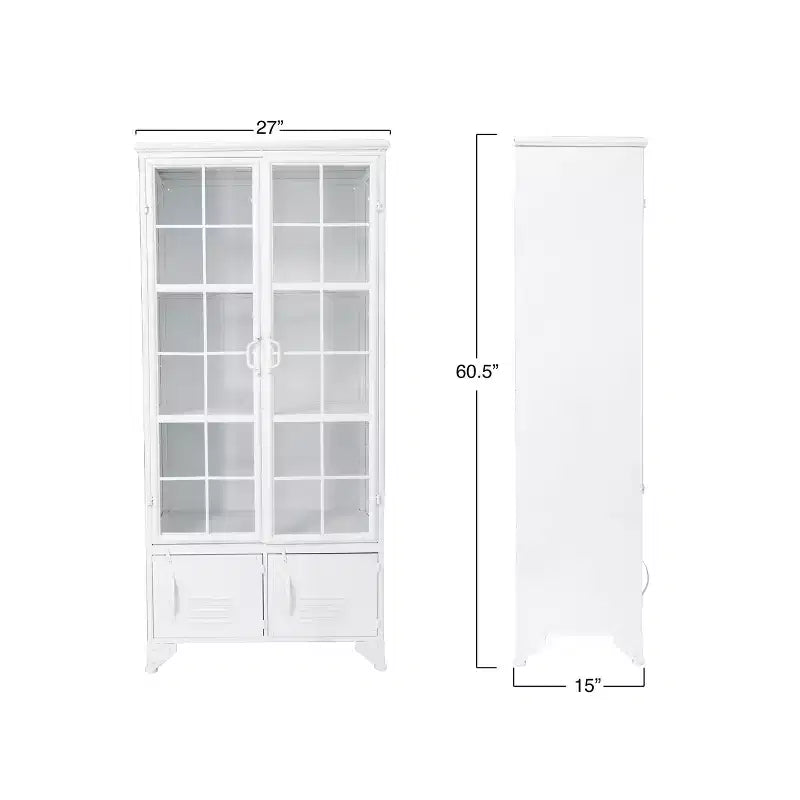 Storied Home Mobiletto Decorativo con Ripiani Fissi Alto 57,5 pollici