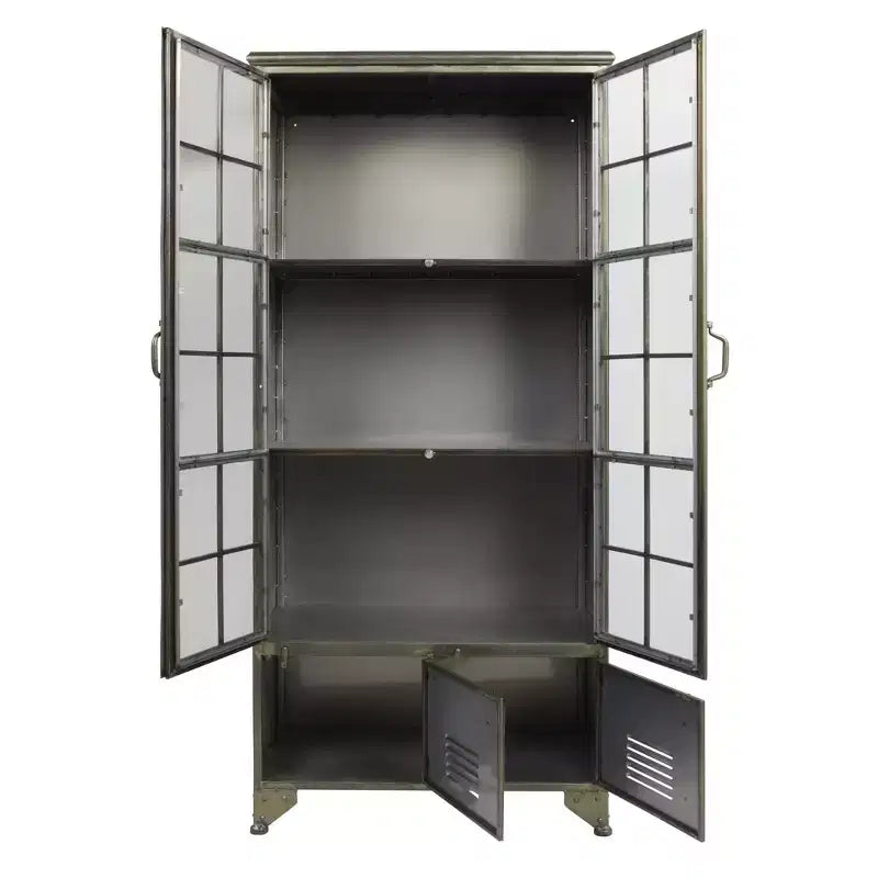 Storied Home Mobiletto Decorativo con Ripiani Fissi Alto 57,5 pollici